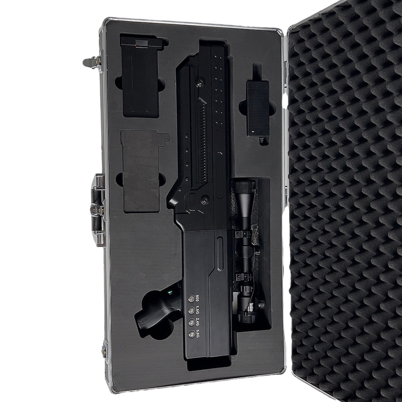  杜集手持便携式枪型低空防御反制四通道B型