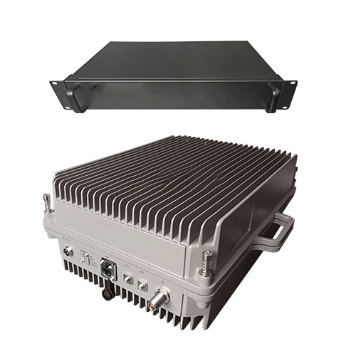  杜集TETRA800数字警用集群数字光纤直放站远近端机